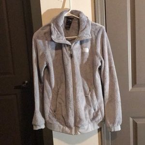 Grey fleece North Face